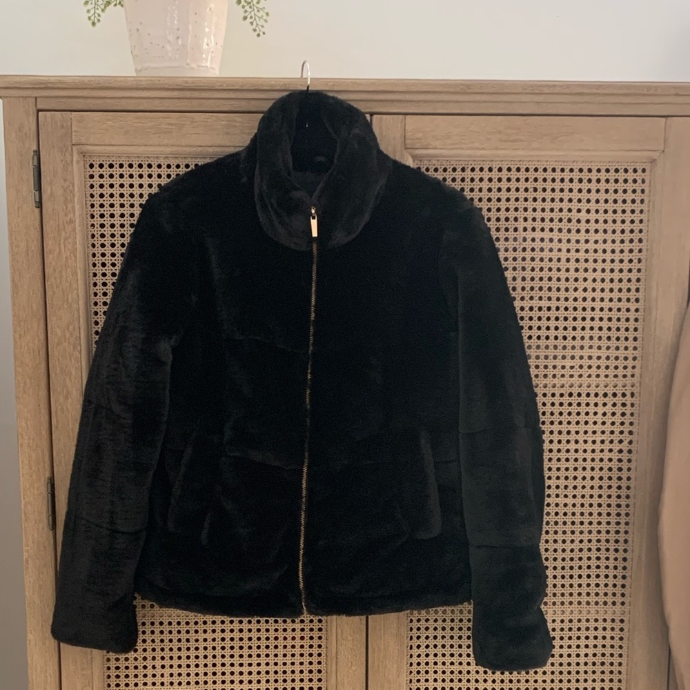 ZARA FAUX FUR JACKET